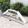 Gray Dog Agility Equipment Ramp for Training Dog Track Exercise Fun Pet Supplies